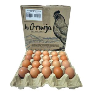 Huevos Gallinas Libres La Granja 20 Un
