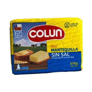 Mantequilla s/sal Colun 250 gr