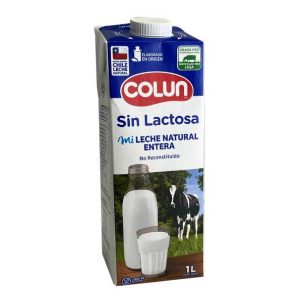Leche Entera sin Lactosa Colun 1 LT